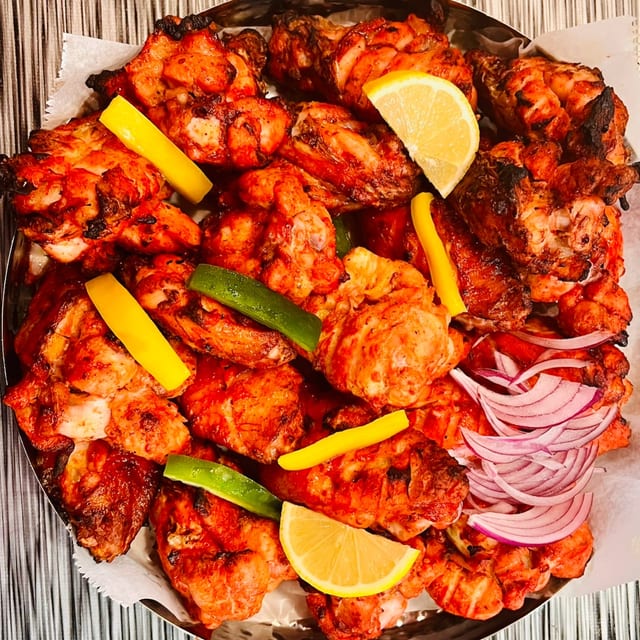 Tandoori Wings (6 Pieces).