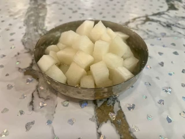 Pickled Radish Tray.