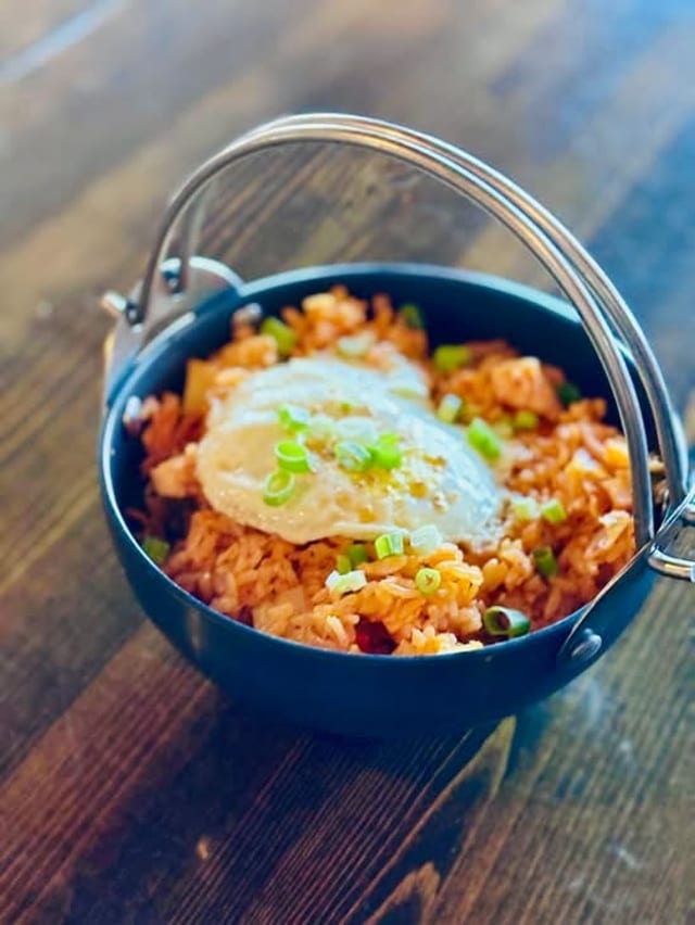 Angry Fried Rice Tray.